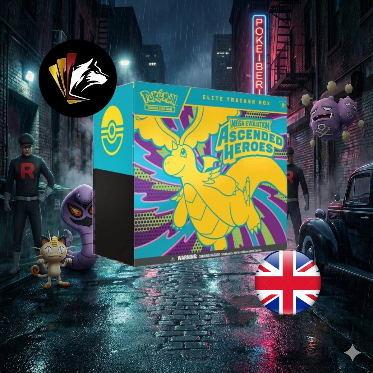 ETB Ascended Heroes , Ingles