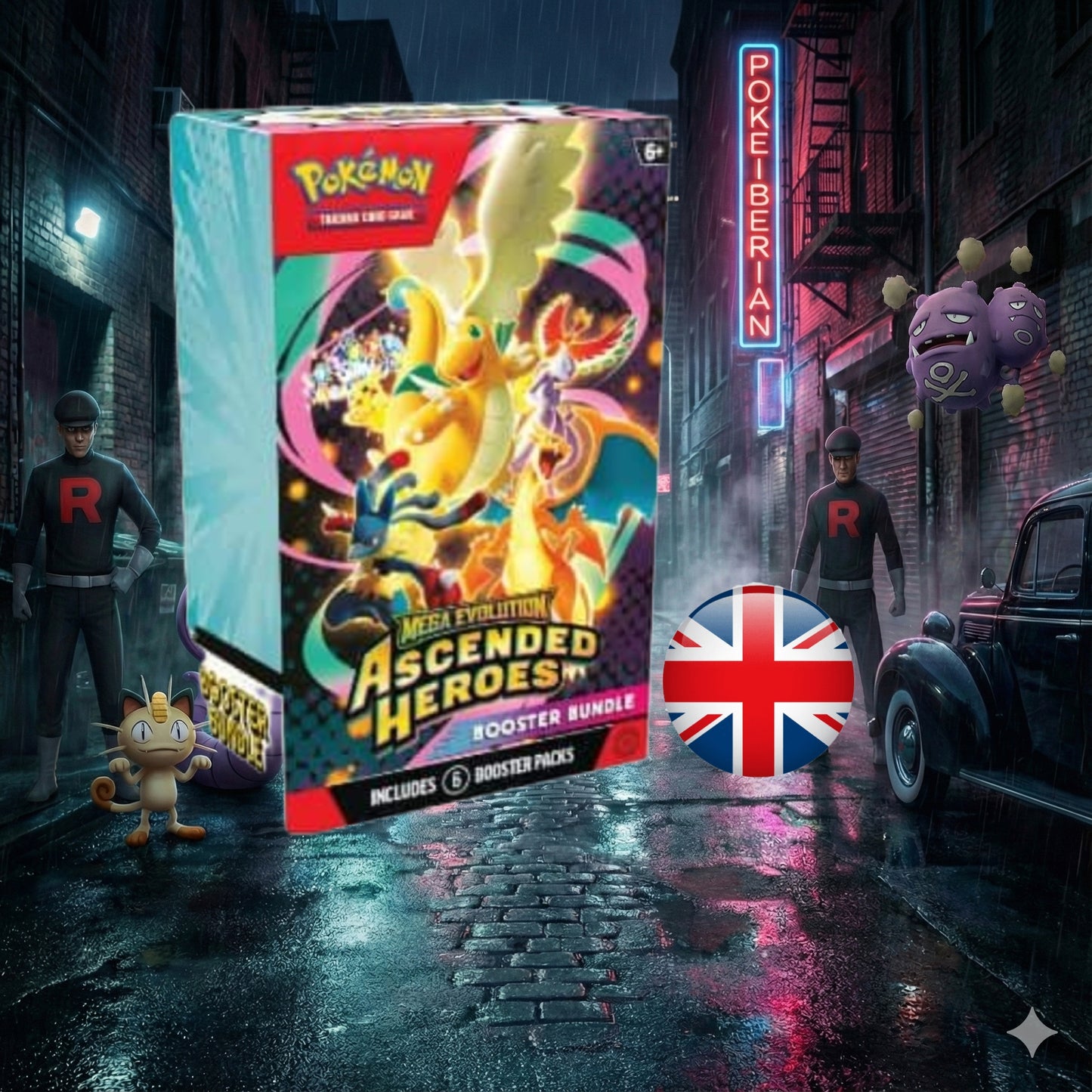 Booster Bundle Ascended Heroes , Inglés