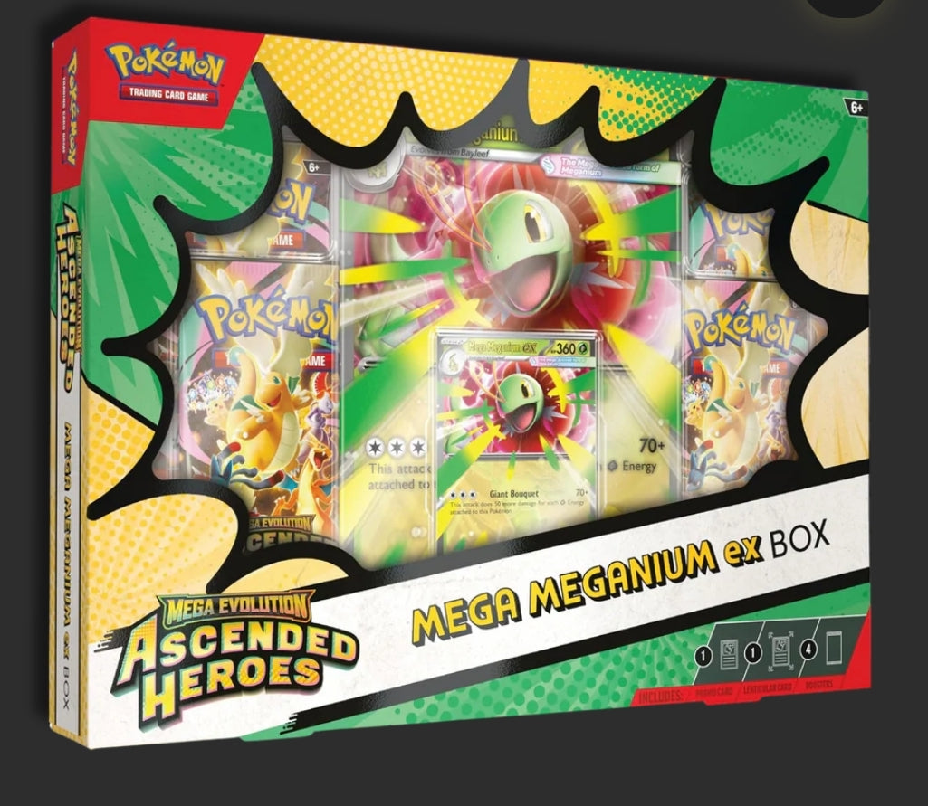 Caja premium Héroes ascendentes Mega ex