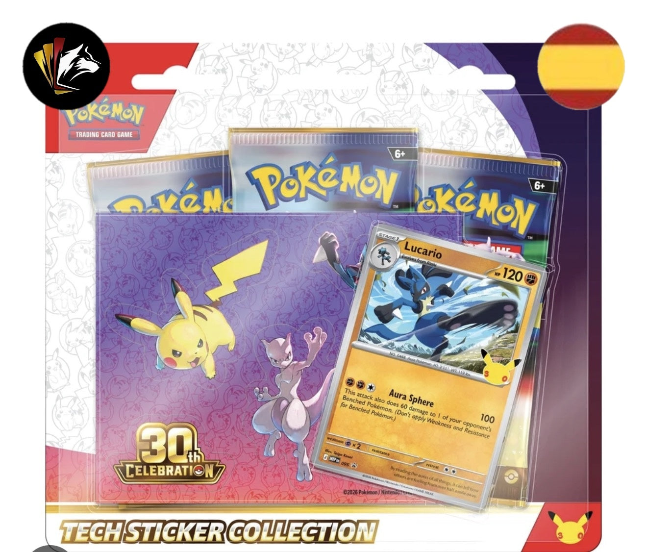 Tech Sticker Collection 30 Aniversario Pokémon TCG - Iberian Collect