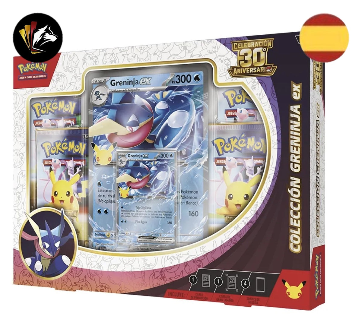 Colección Greninja ex 30 Aniversario Pokémon TCG - Iberian Collect