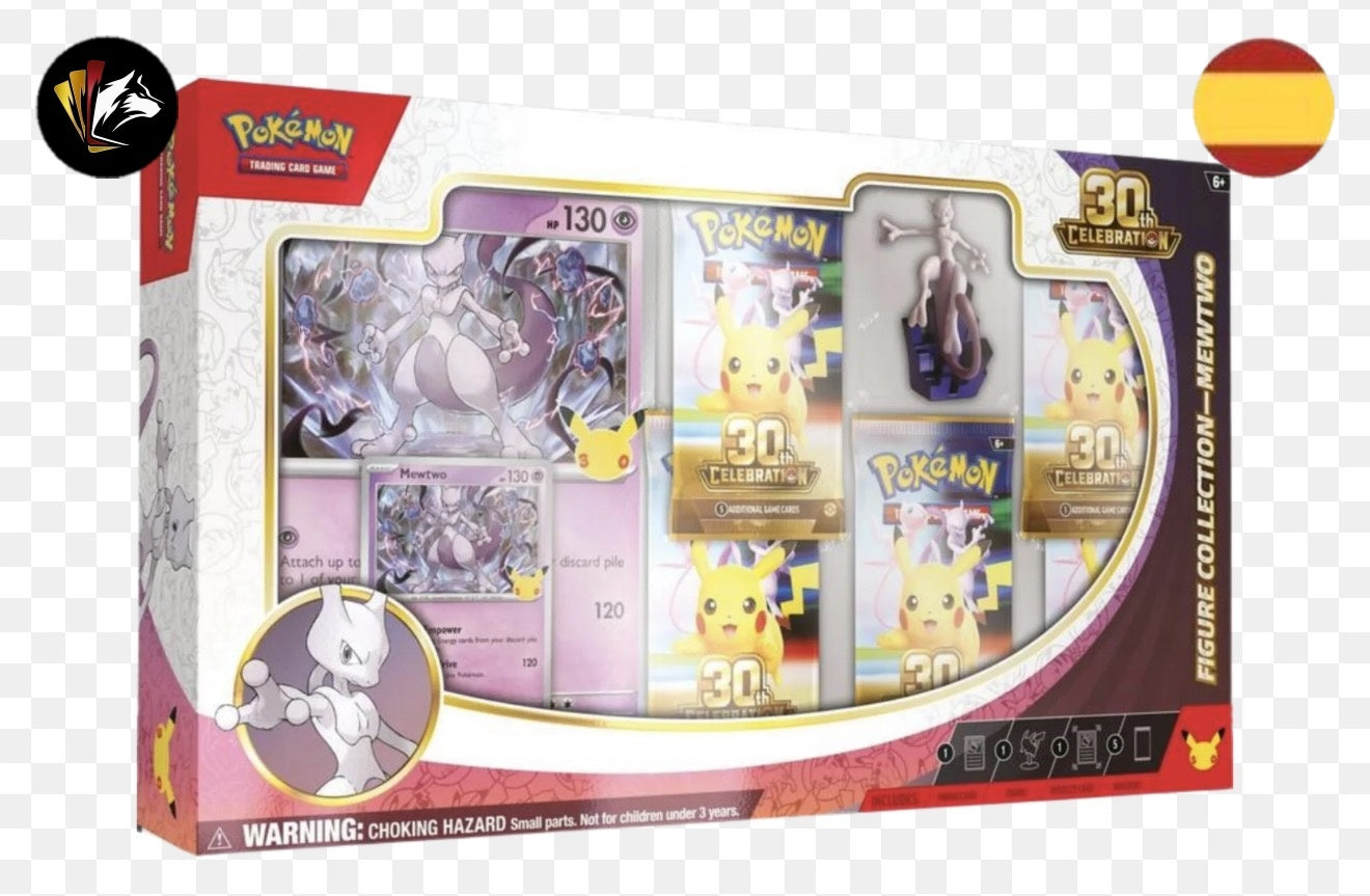 Figure Collection Mewtwo 30 Aniversario Pokémon TCG - Iberian Collect