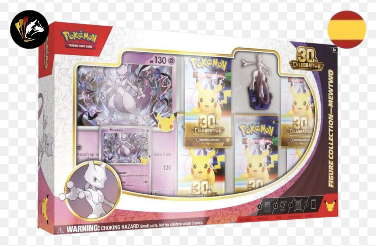 Figure Collection Mewtwo 30 Aniversario Pokémon TCG - Iberian Collect