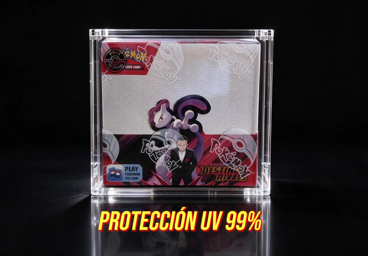 Protector Acrílico para Booster Box Pokémon TCG - Iberian Collect