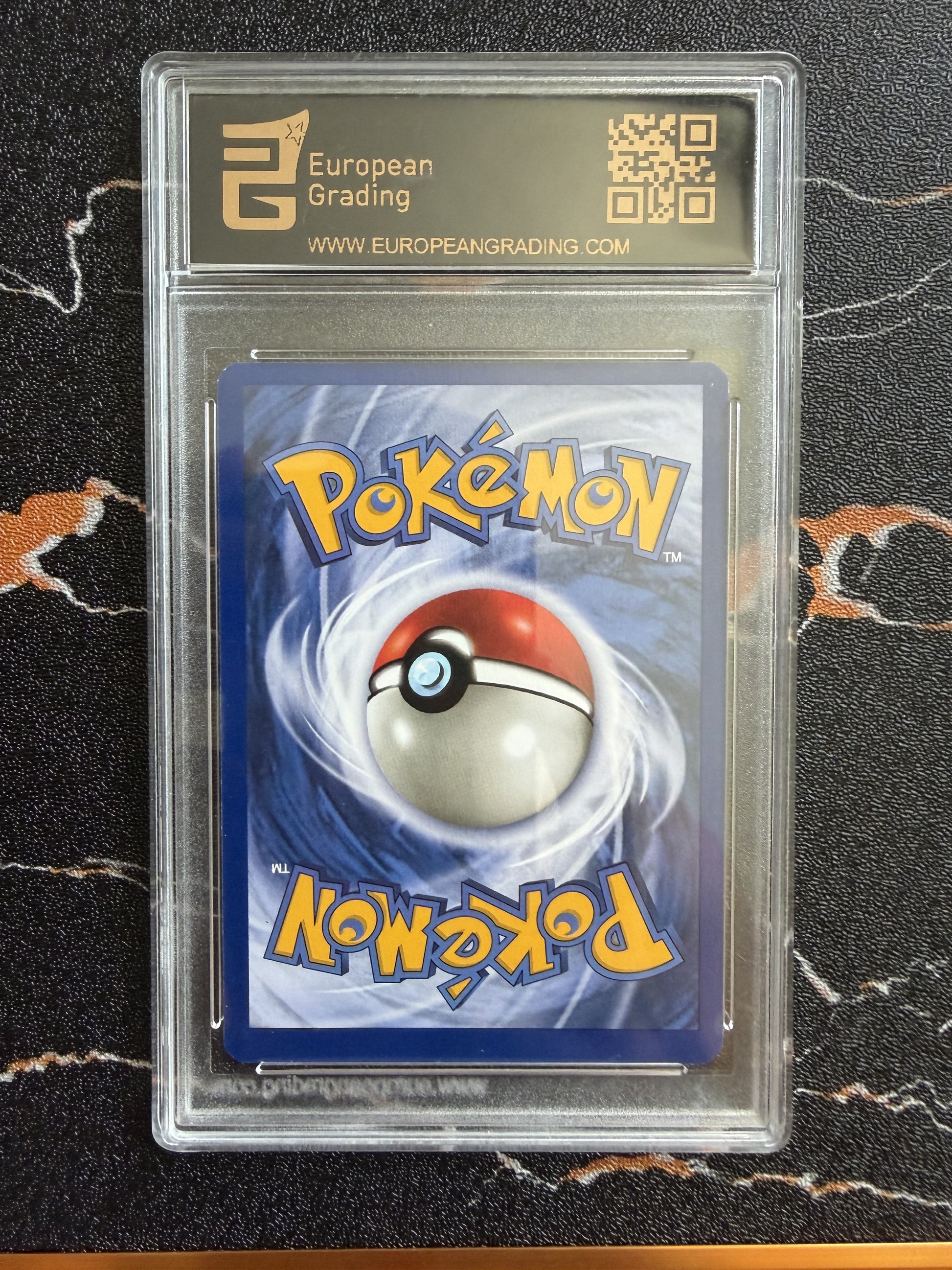 Chansey Base Set Holo 1ª Edición, Español, European Grading 8 - foto original sin procesar