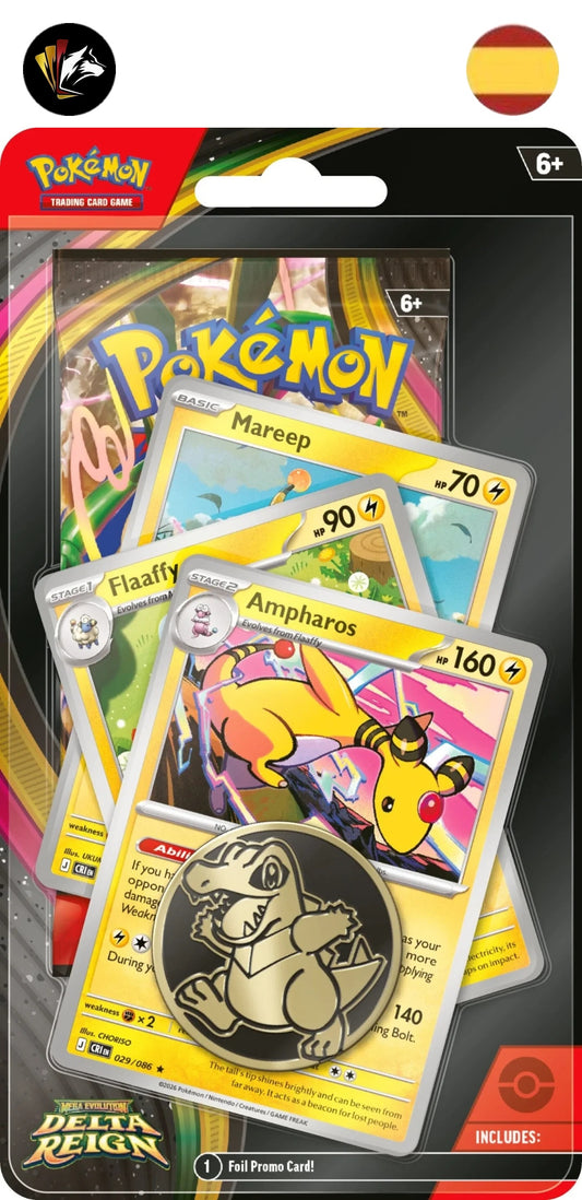Blister Delta Reign Ampharos Pokémon TCG - Iberian Collect