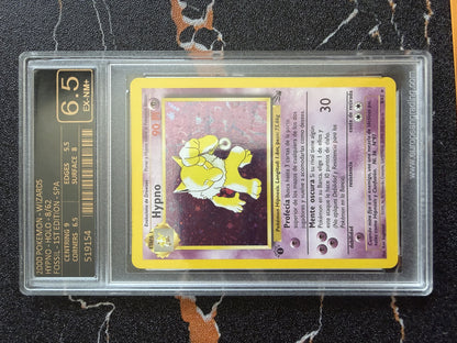 Hypno Fossil Holo 1ª Edición, Español, European Grading 6,5 - foto original sin procesar