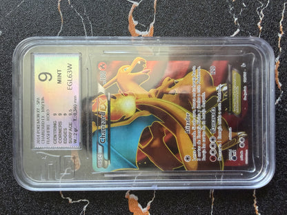 Charizard EX Flashfire, Español, European Grading 9 - foto original sin procesar