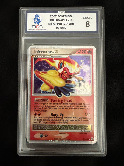 Carta Pokemon Infernape LvX MGC 8