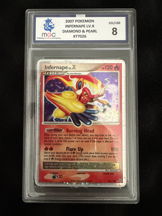 Carta Pokemon Infernape LvX MGC 8