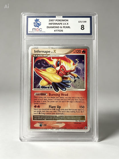 Carta Pokemon Infernape LvX MGC 8