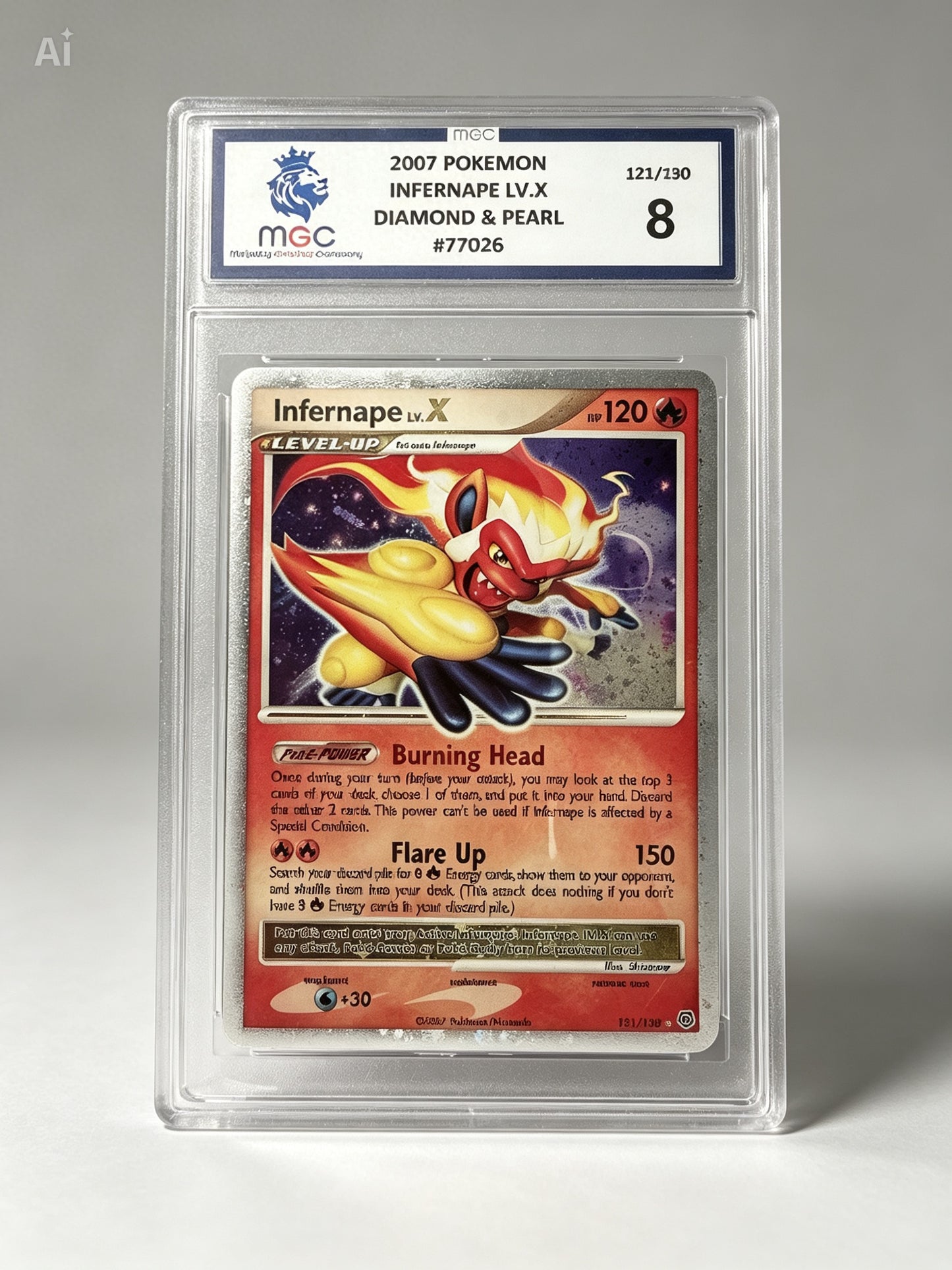 Carta Pokemon Infernape LvX MGC 8