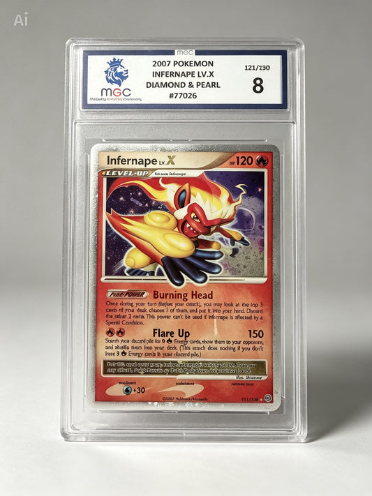 Carta Pokemon Infernape LvX MGC 8