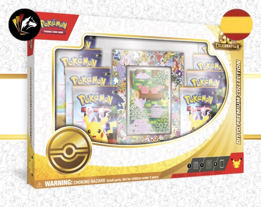 Ditto Premium Collection 30 Aniversario Pokémon TCG - Iberian Collect