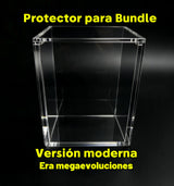 Protector acrílico transparente para Booster Bundle Pokémon TCG, versión moderna era Mega Evolución - Iberian Collect