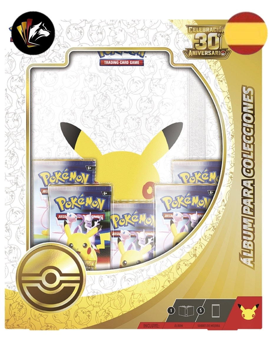 Álbum para Colecciones 30 Aniversario Pokémon TCG - Iberian Collect