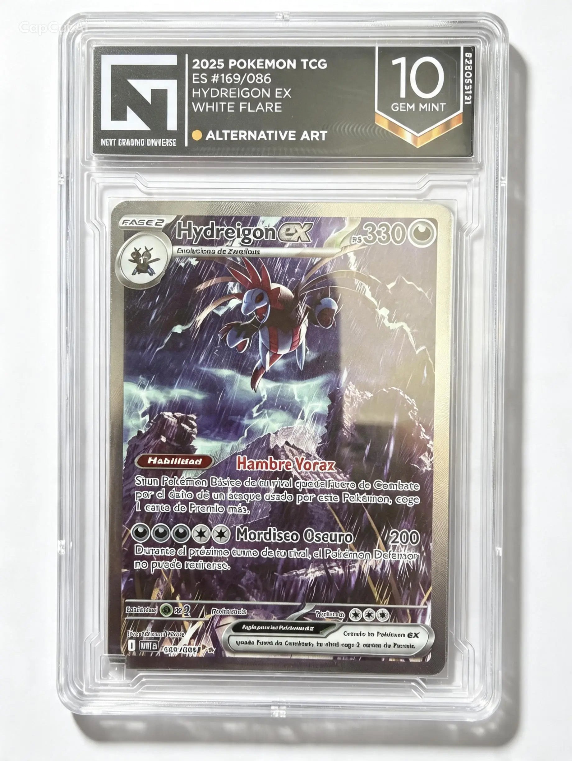 Hydreigon ex White Flare Alternative Art, Español, NGU 10