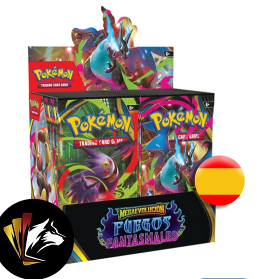 Booster Box Fuegos Fantasmales ,Español
