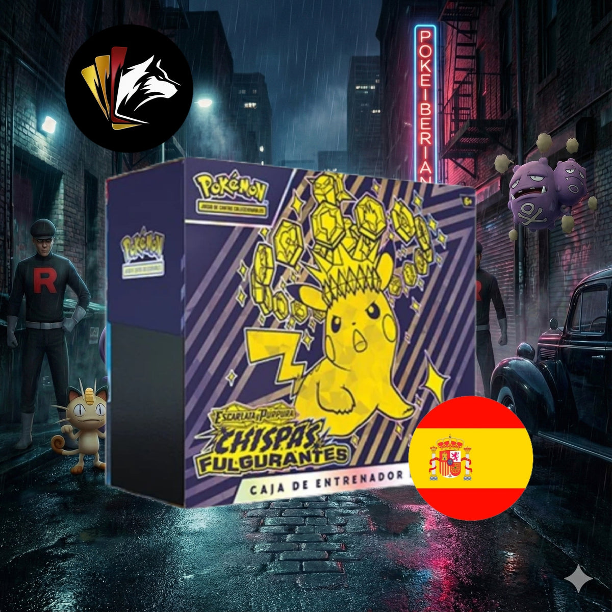 ETB Chispas Fulgurantes , Español.