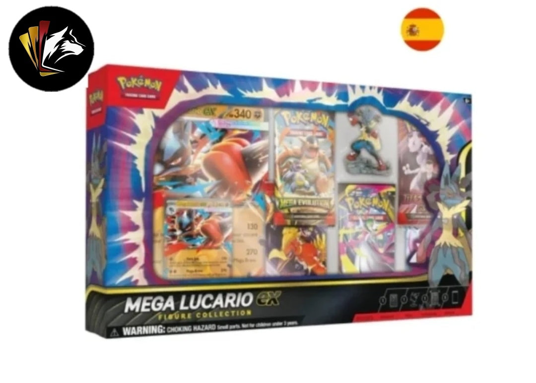 Caja Mega Lucario Ex , Español