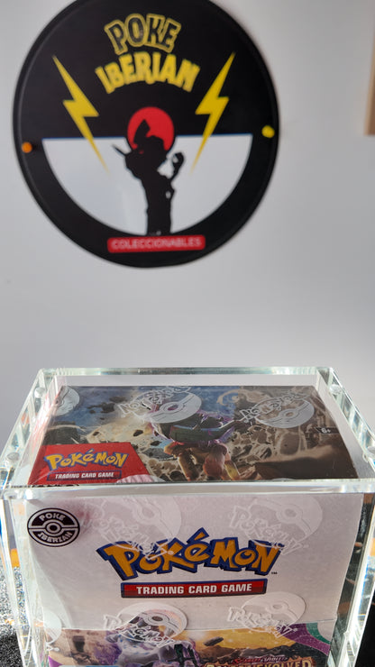 Booster Box Paldea Evolved ,sellada , Ingles + acrílico