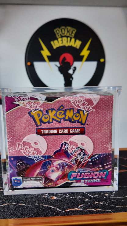 Booster Box Fusión Strike +Acrílico , Ingles