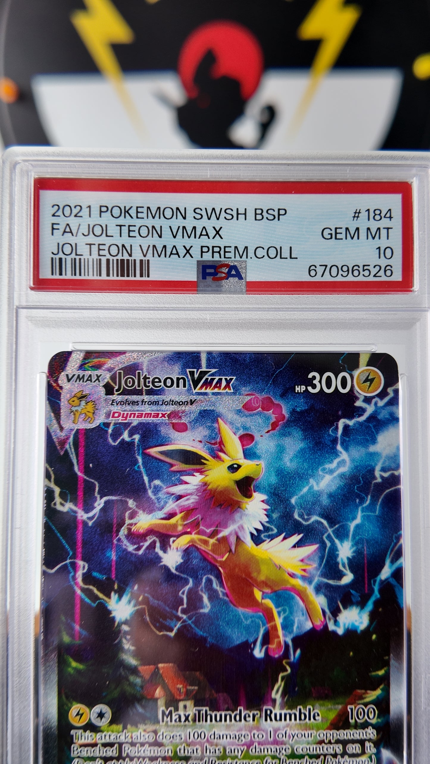 Jolteon Vmax ,PSA 10 , Promo Swsh