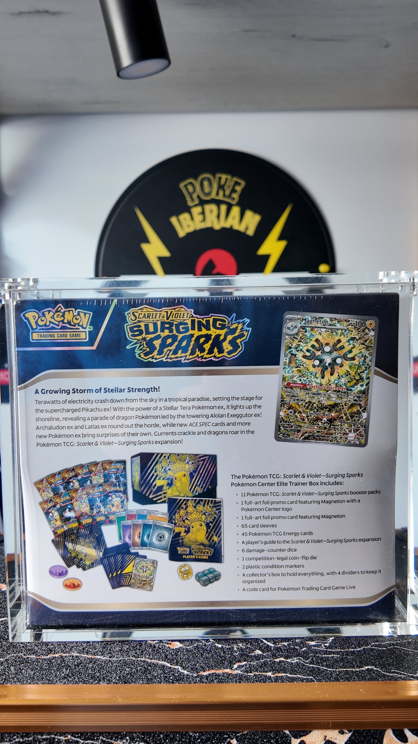 ETB Surging Sparks , Pokemon Center