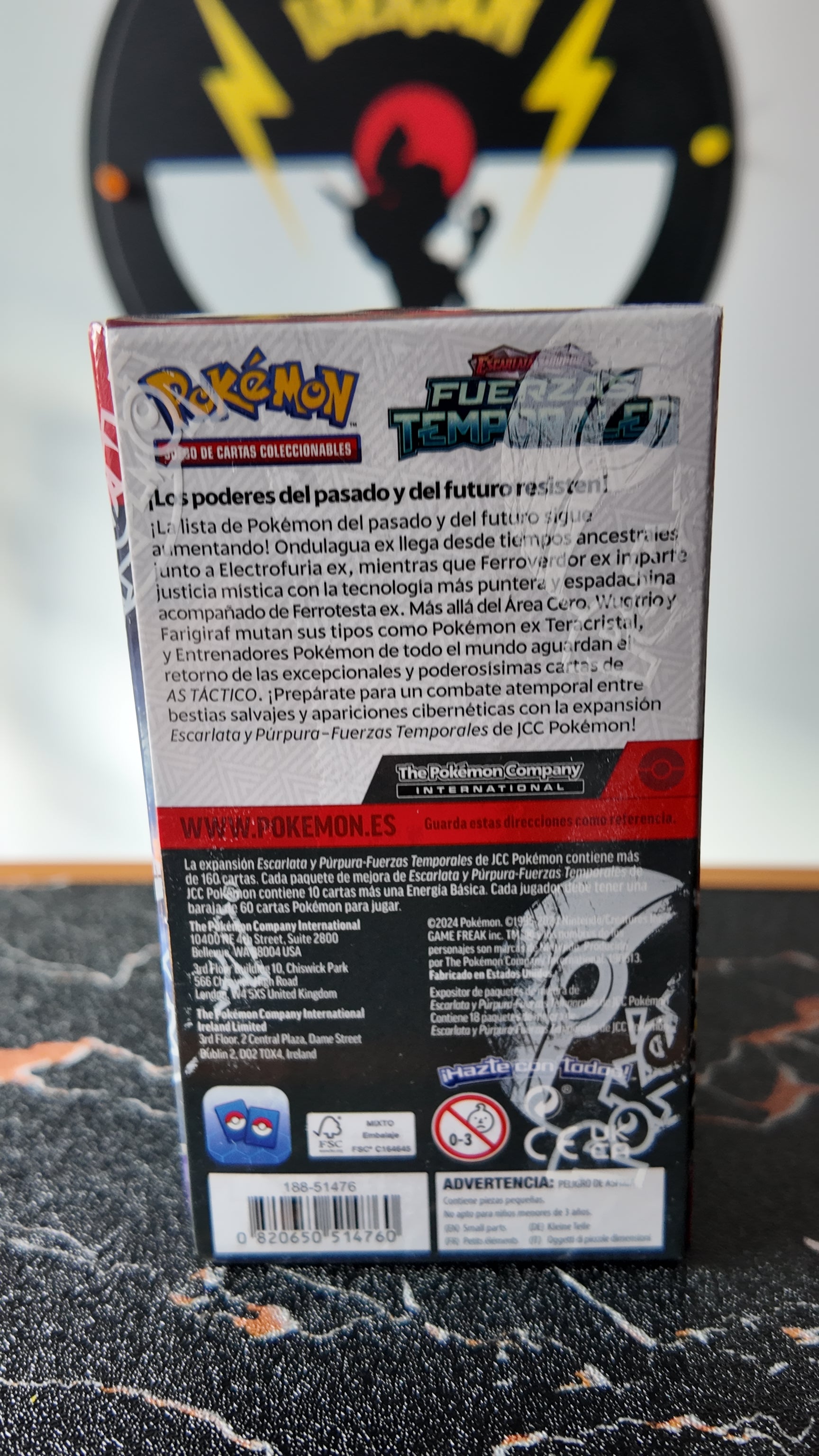 Booster Box 18 sobres , Fuerzas Temporales , Español