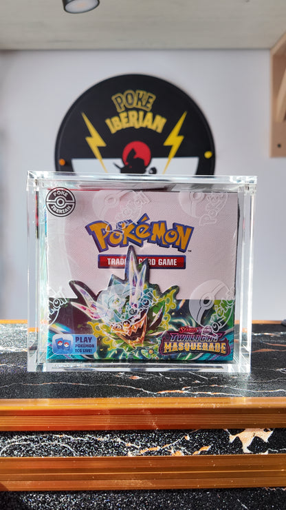 Booster Box Twilight Masquerade sellada , Ingles +acrílico
