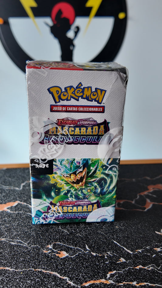 Booster Box 18 sobres Mascarada Crepuscular , Español