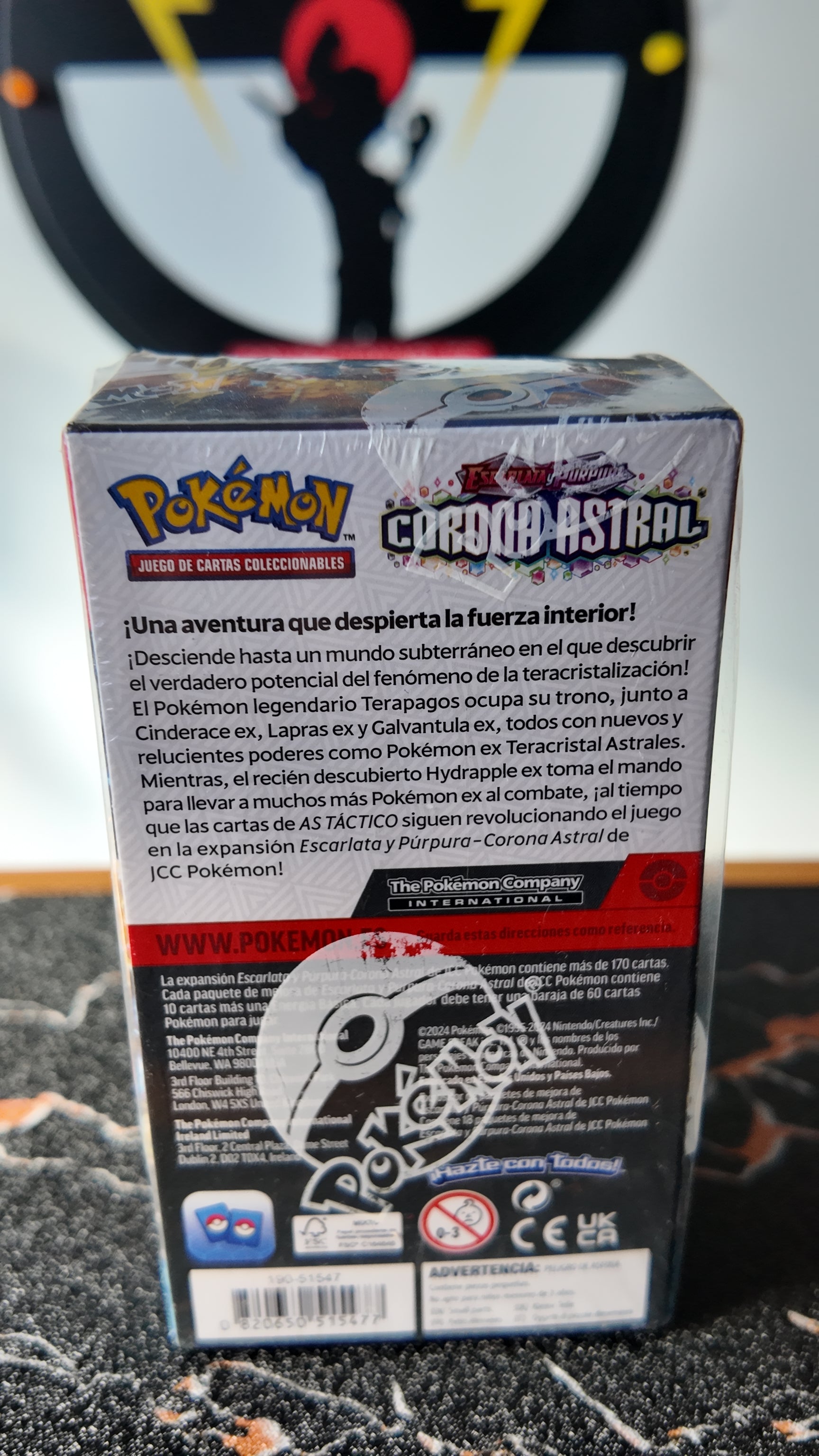 Booster Box 18 sobres Corona Astral , Español