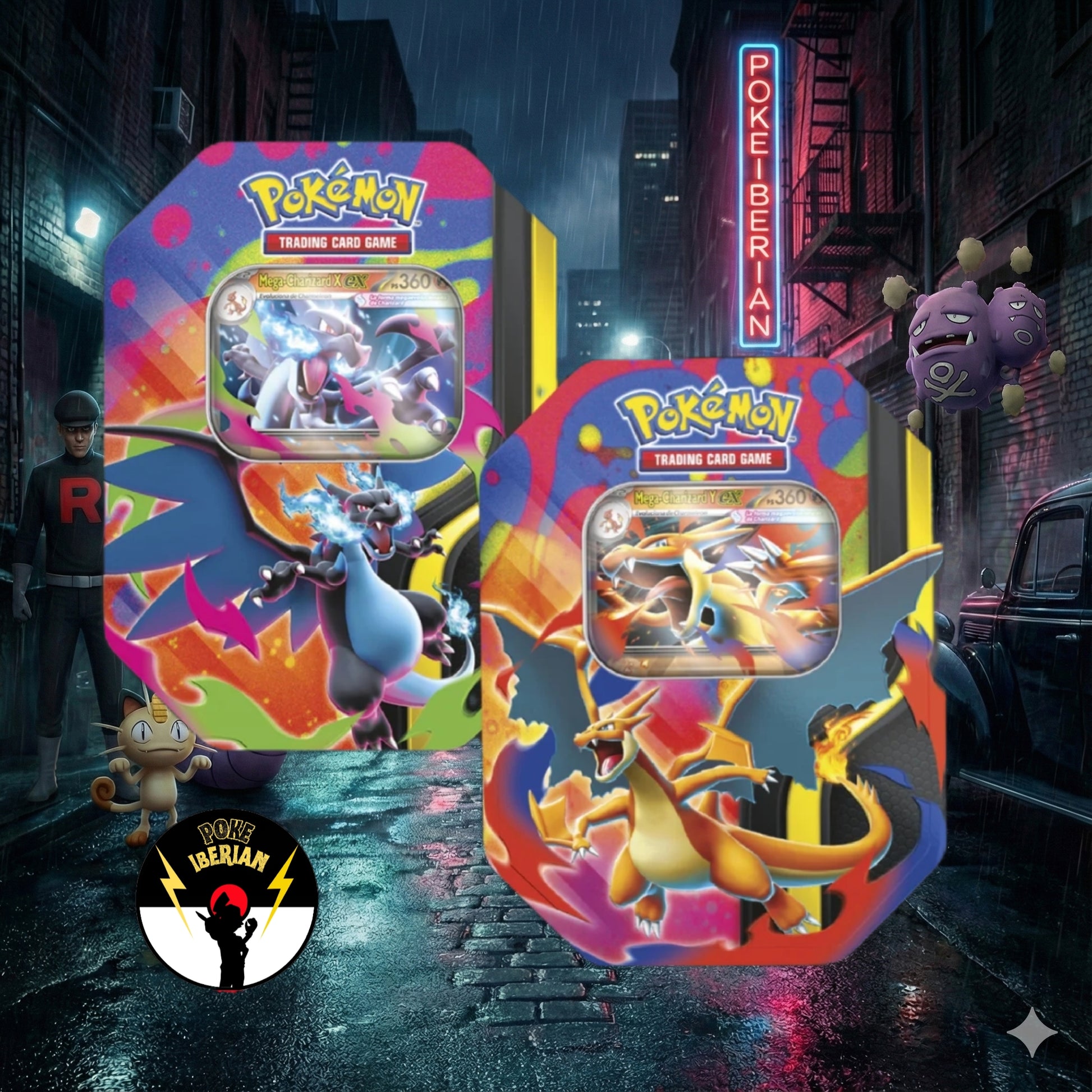 Lata Charizard X & Y , Español ( 1 unidad )